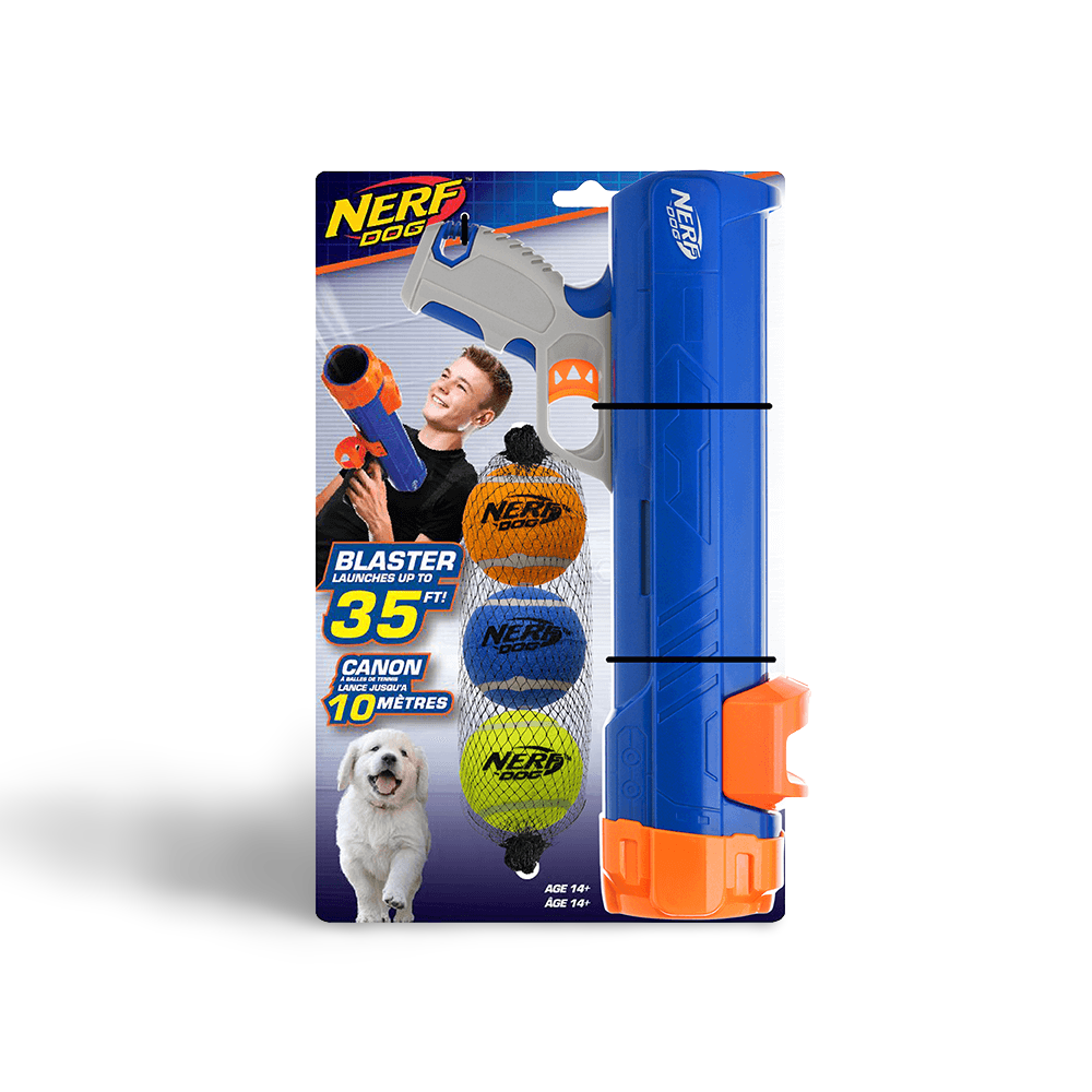 nerf dog