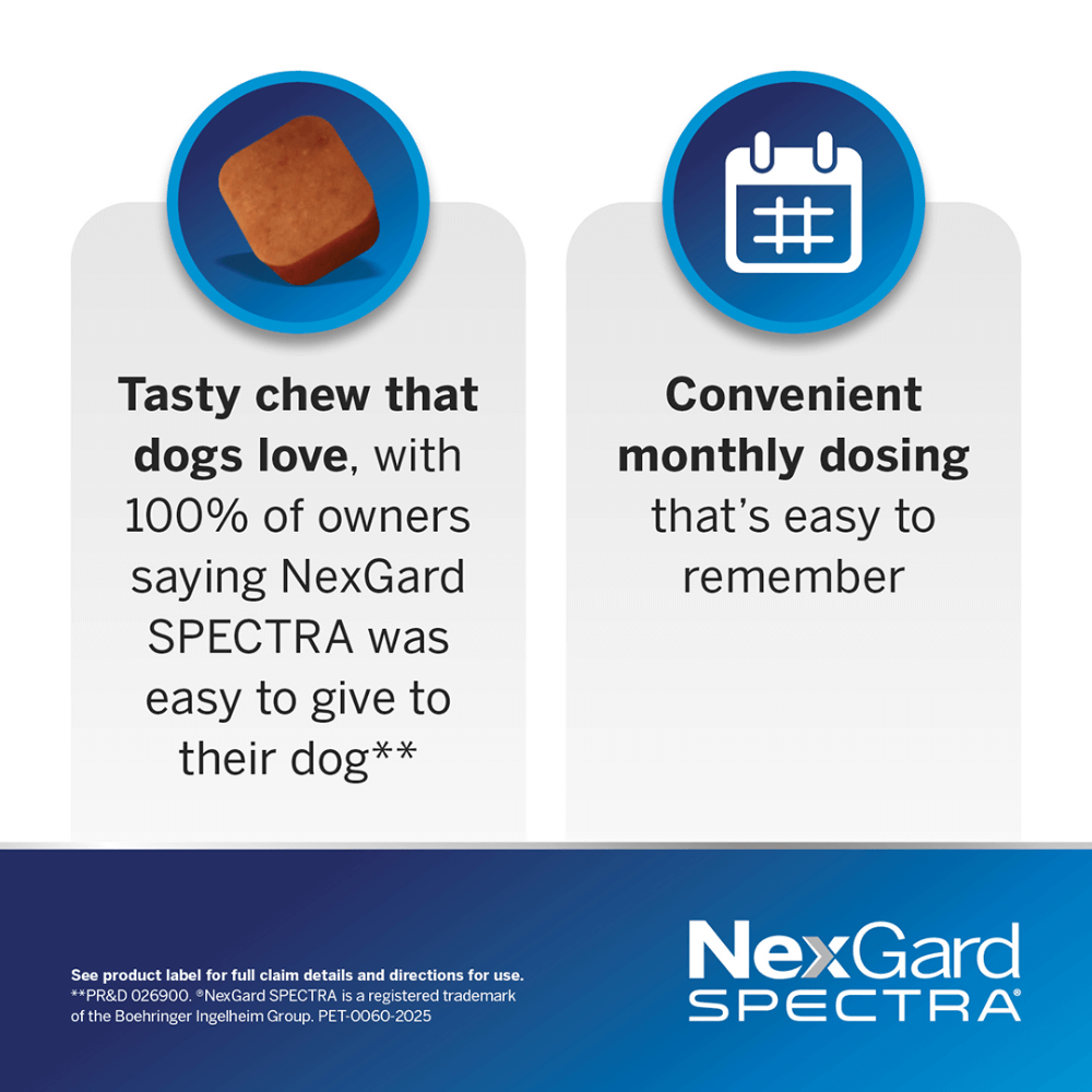 Buy Nexgard Spectra Medium Dog Online Better Prices At Pet Circle