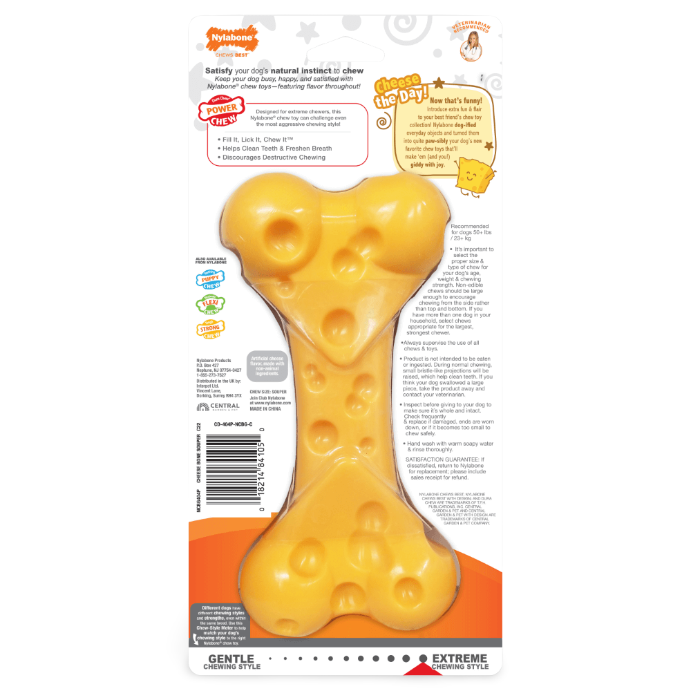 Buy Nylabone Durachew Cheese Bone Online Better Prices At Pet Circle
