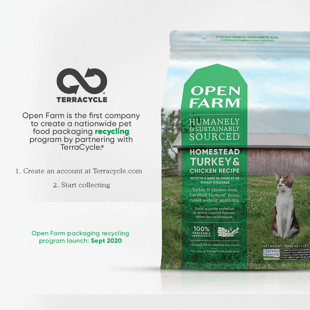 Buy Open Farm Homestead Turkey And Chicken Cat Dry Food Online Low Prices Free Shipping