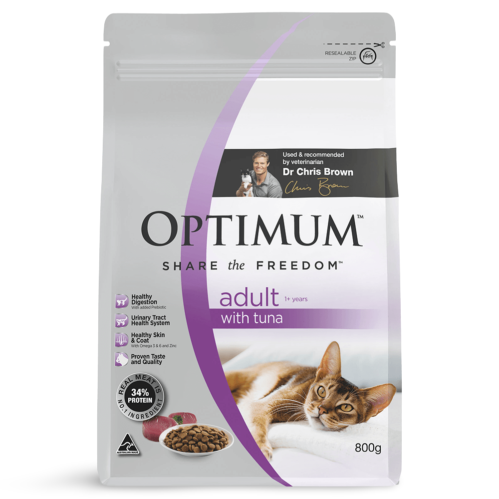 Buy Optimum Dry Cat Food Tuna Online Low Prices, Free Shipping
