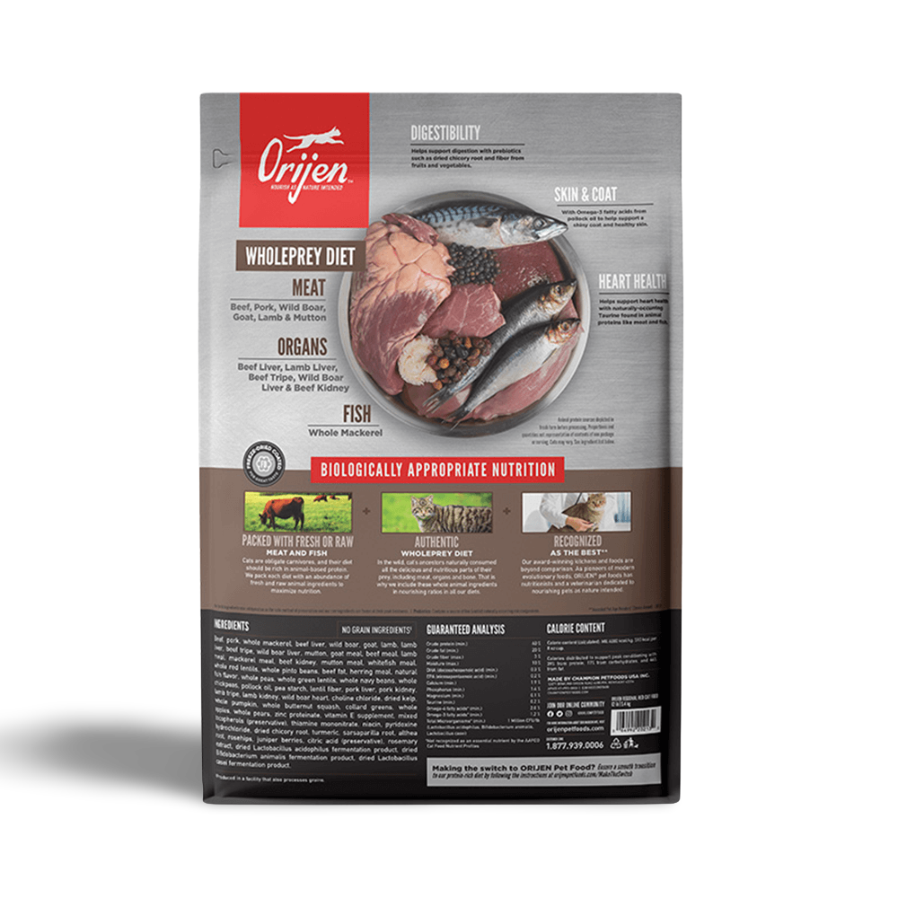 orijen regional red cat