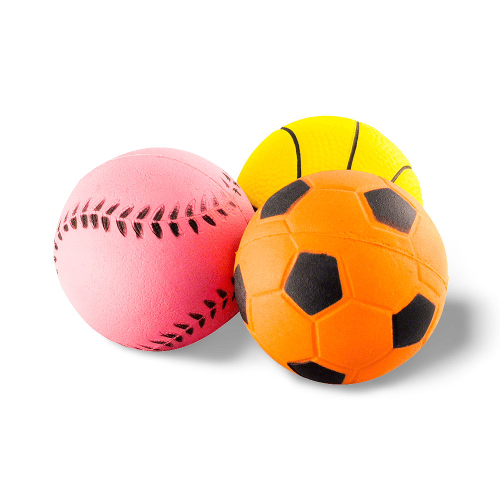 Buy Pawise Sports Sponge Balls Online Better Prices At Pet Circle