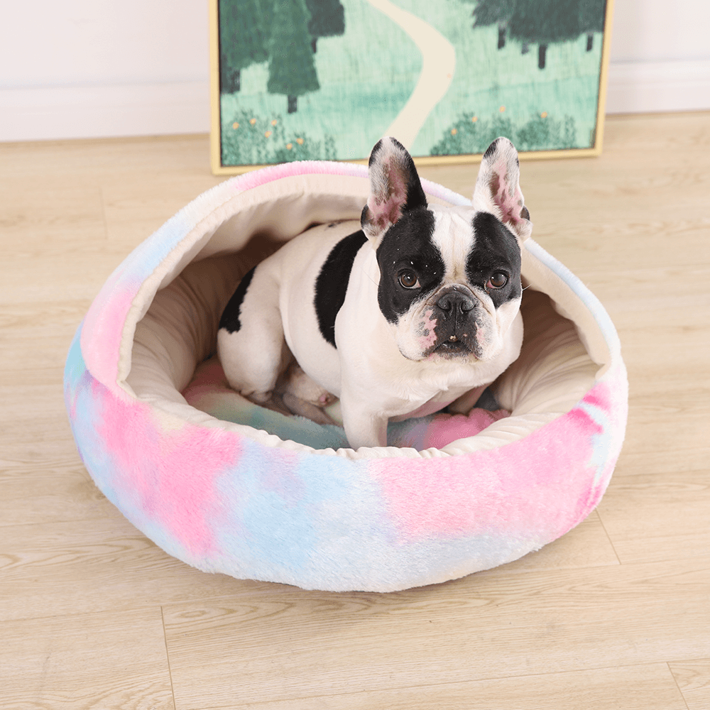 french bulldog cave bed