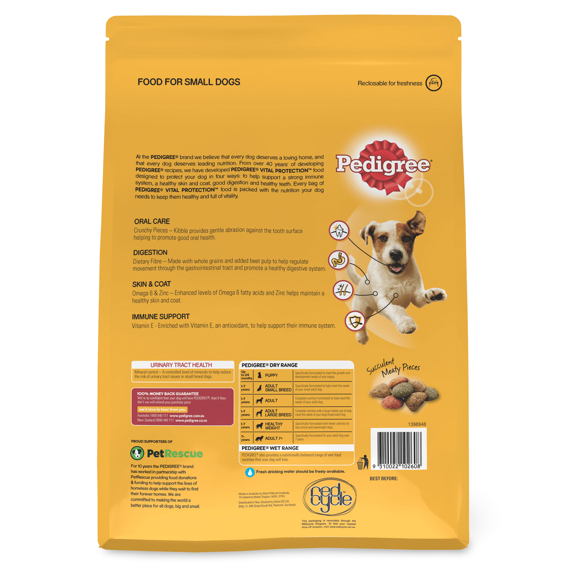 pedigree small bites