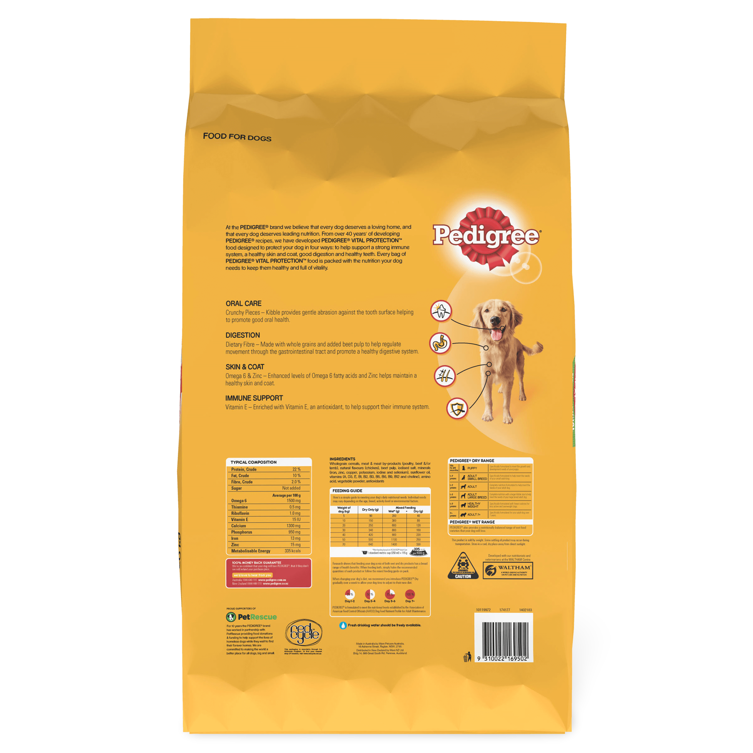 pedigree original dog food