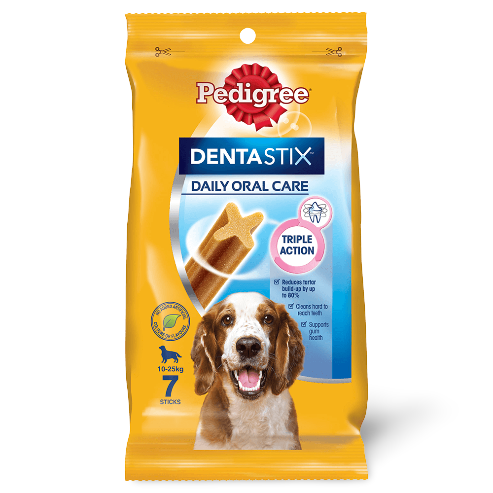 Buy Pedigree Dentastix Daily Dental Medium Dog Treats Online Better