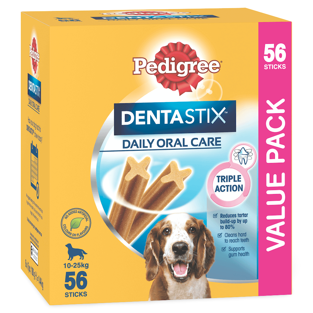 Buy Pedigree Dentastix Daily Dental Medium Dog Treats Online Better