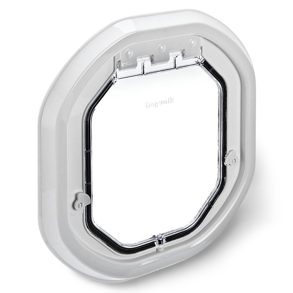 Pet Tek Glass Fitting Dual Glaze Dog Door White Pet Circle
