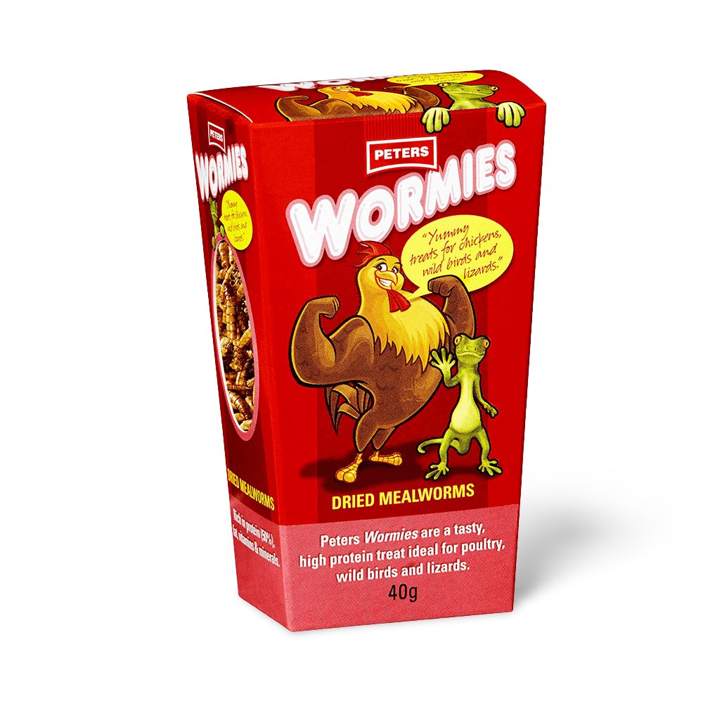 Buy Peters Wormies Dried Mealworms Online Better Prices At Pet Circle