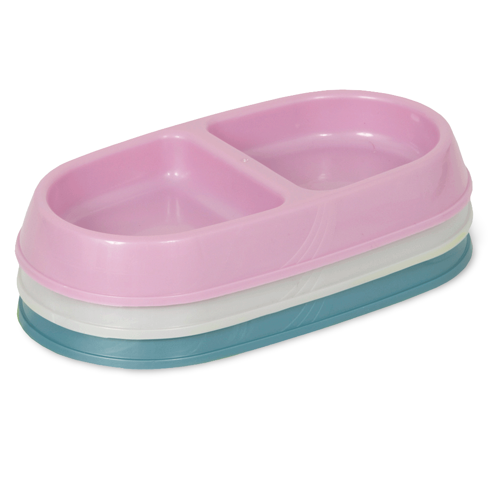 Buy Petmate Double Cat Bowl Assorted Online Low Prices, Free Shipping