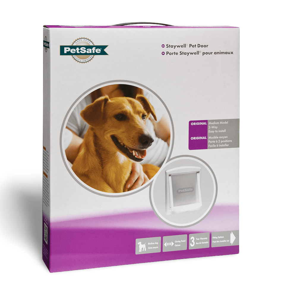 Buy Petsafe Staywell Pet Door Original White Online Low Prices, Free Shipping