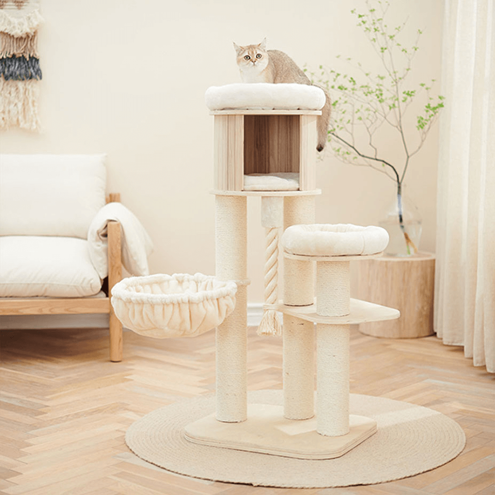 Buy Petsbelle Virtue Solid Wood Cat Tree Online Better Prices At Pet Circle