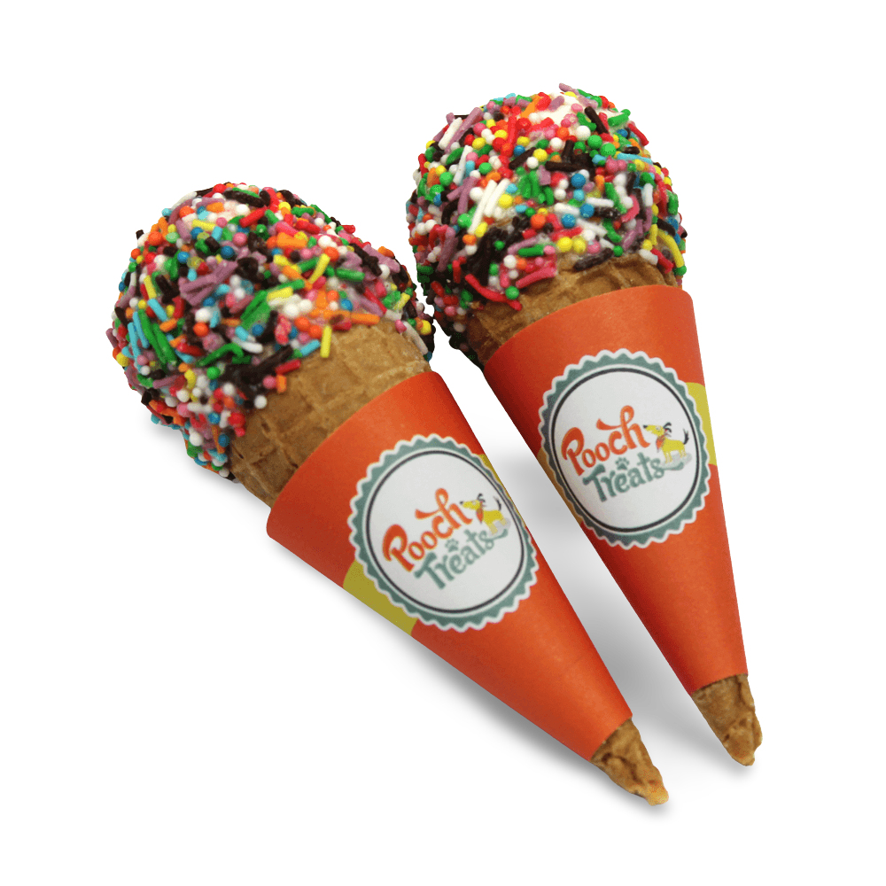 Buy Pooch Treats Ice Cream Cones Dog Treats Online Better Prices At