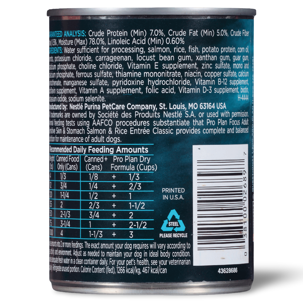 pro plan wet dog food