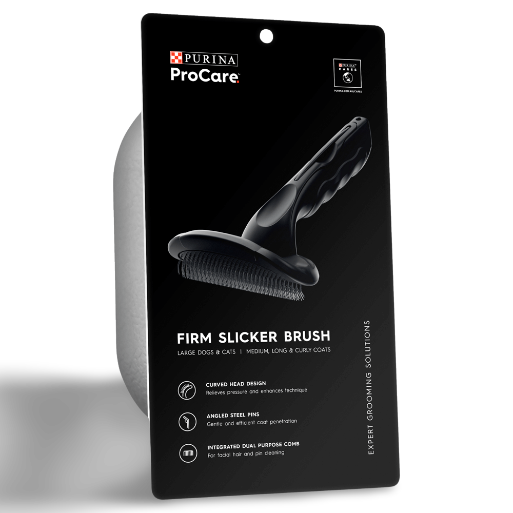 firm slicker brush