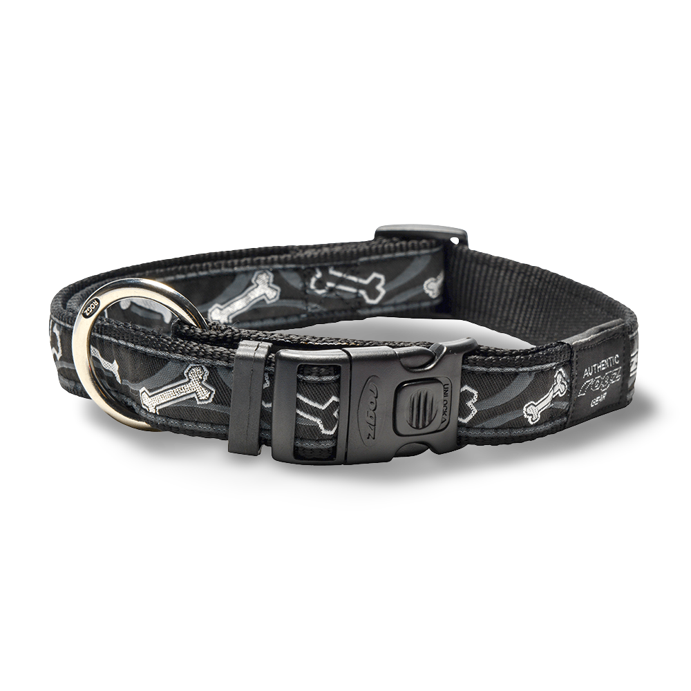 Buy Rogz Collar Black Bones Online | Low Prices, Free Shipping
