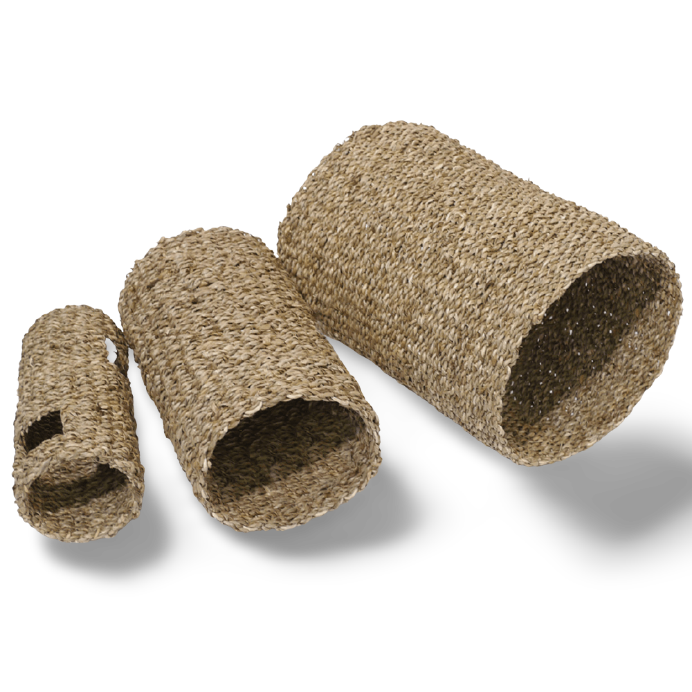 Buy Rosewood Seagrass Small Animal Tunnel Online Better Prices At Pet