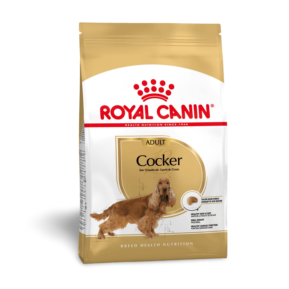 Buy Royal Canin Cocker Spaniel Adult Dry Dog Food Online Low Prices Free Shipping