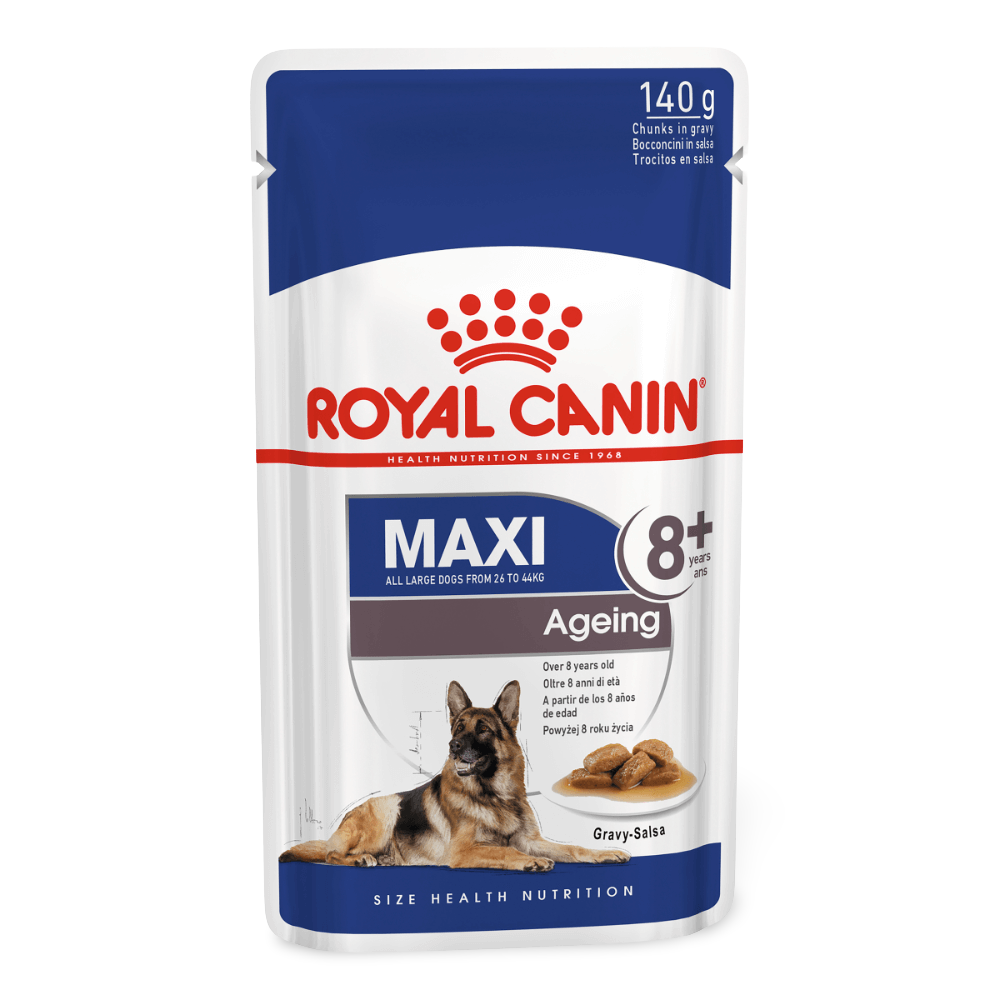 Buy Royal Canin Maxi Ageing 8 Plus Senior Wet Dog Food Pouches Online