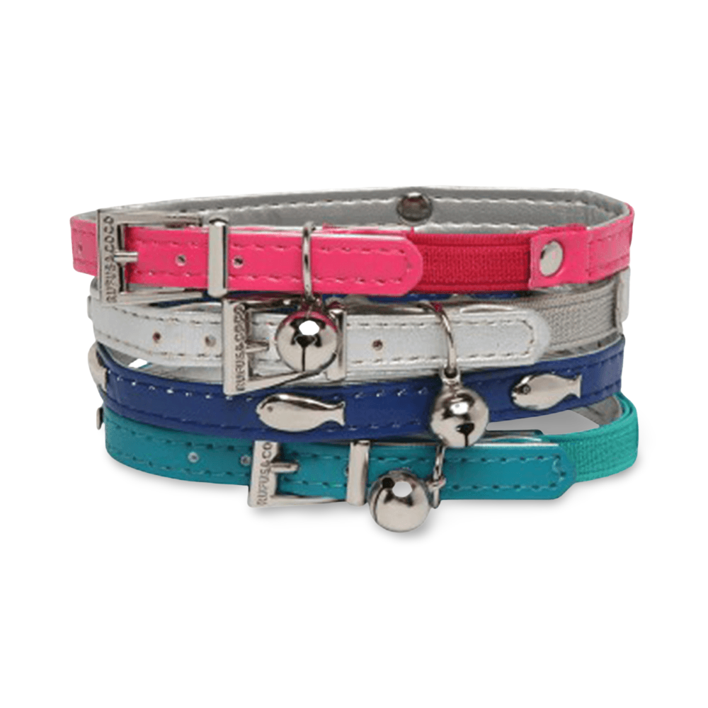 Buy Rufus And Coco Cat Collar Fish Stud Blue Online Low Prices Free Shipping