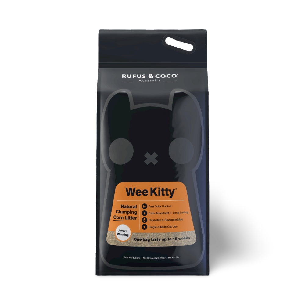 wee kitty clumping corn litter