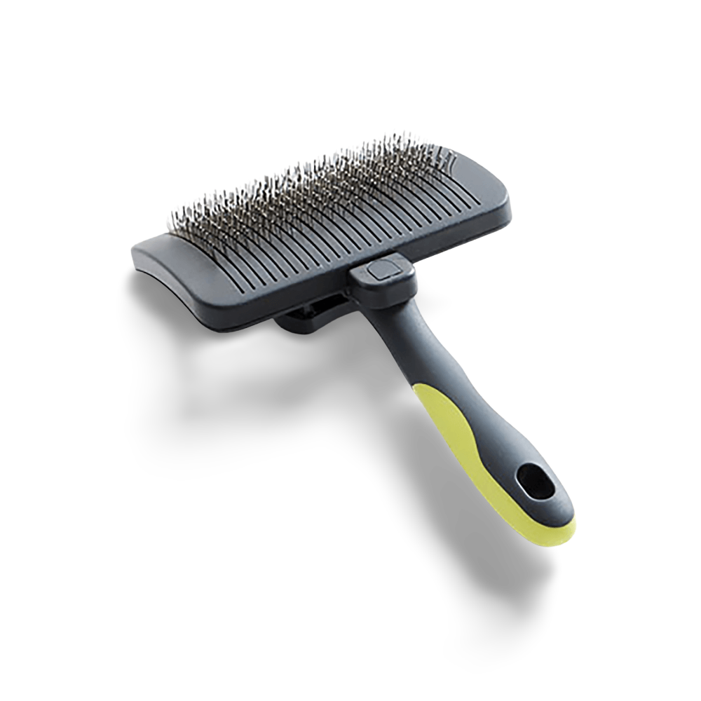 Style It Self Cleaning Slicker Brush Pet Circle