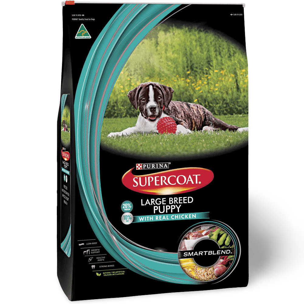 Buy Supercoat Dry Dog Food Large Breed Puppy Chicken Online Better