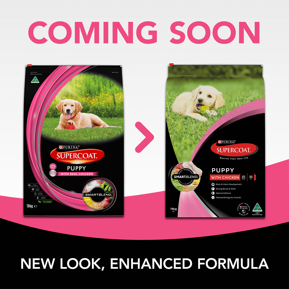 Buy Supercoat Dry Dog Food Puppy Chicken Online Low Prices Free Shipping