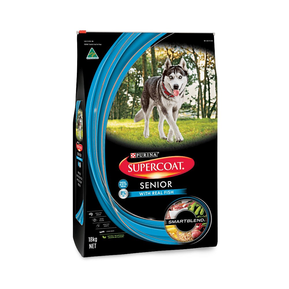 Buy Supercoat Dry Dog Food Senior With Ocean Fish Online Better