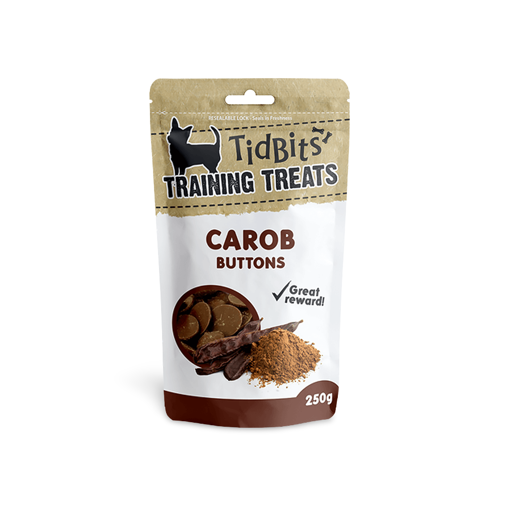 Buy Tidbits Dog Treats Carob Buttons Online Better Prices At Pet Circle