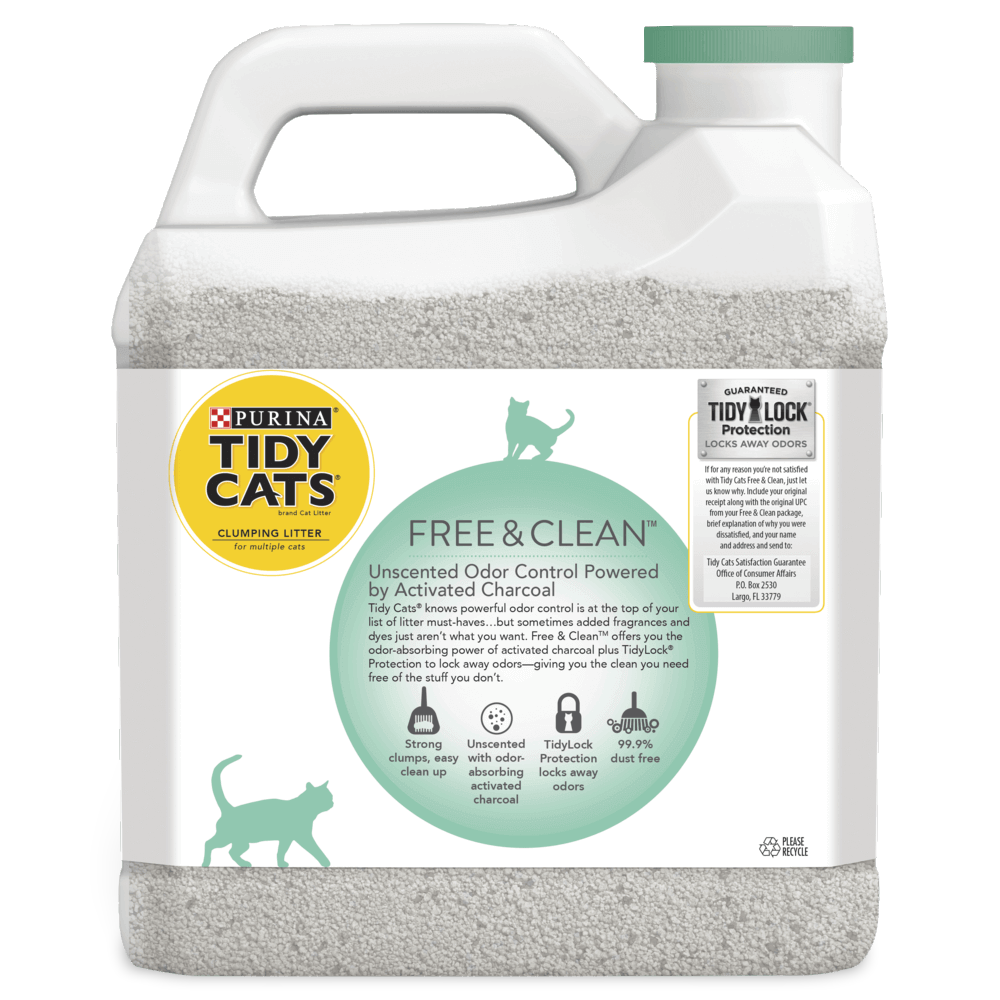 Buy tidy cats free and clean unscented clumping litter online low