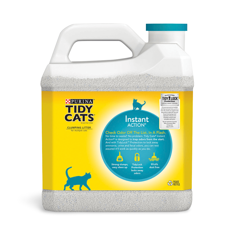 tidy cats instant action cat litter