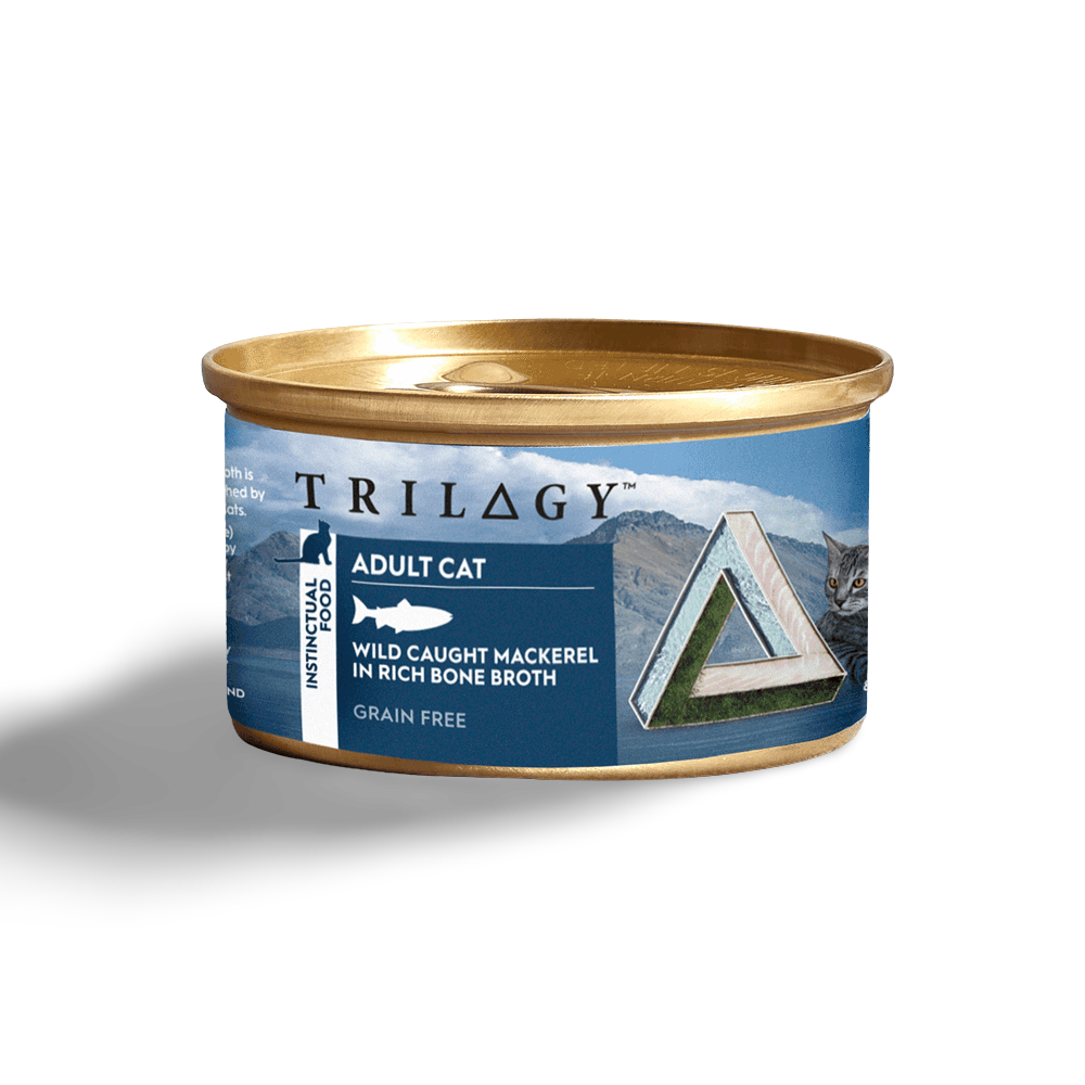 Buy Trilogy Wild Caught Mackerel In Bone Broth Wet Cat Food Online