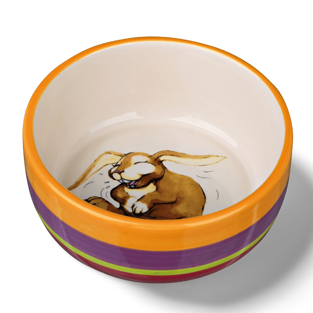 Buy Trixie Ceramic Bowl Rabbits Online Better Prices At Pet Circle