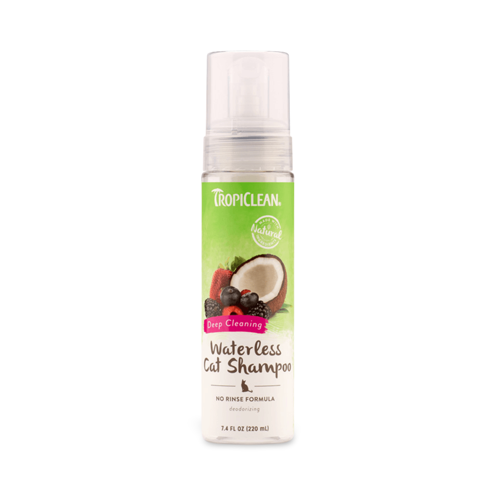 tropiclean waterless shampoo