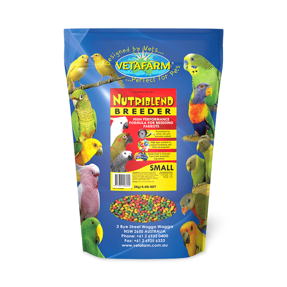 Buy Vetafarm Bird Nutriblend Breeder Pellets Online Better Prices At Pet Circle