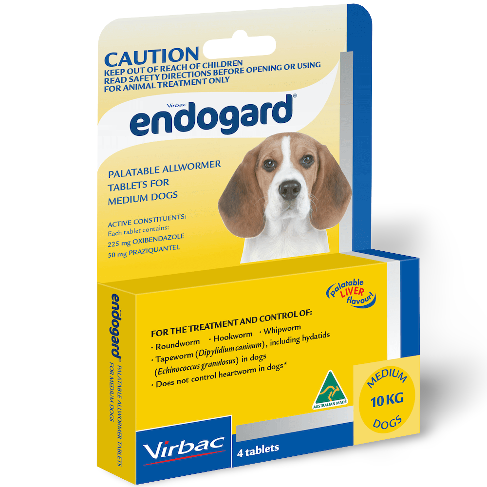 Buy Virbac Endogard Wormer Medium Dog Online Better Prices At Pet Circle