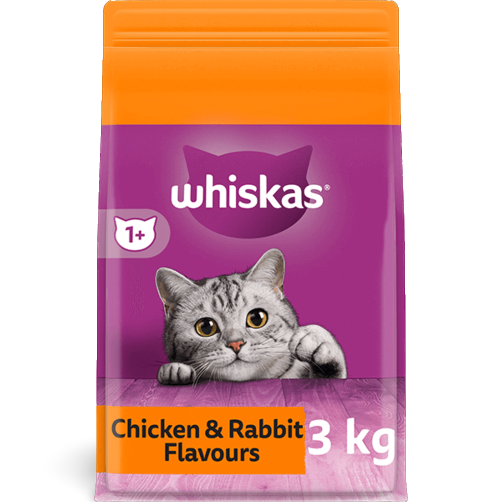 Buy Whiskas 1 Plus Chicken And Rabbit Dry Cat Food Online Better