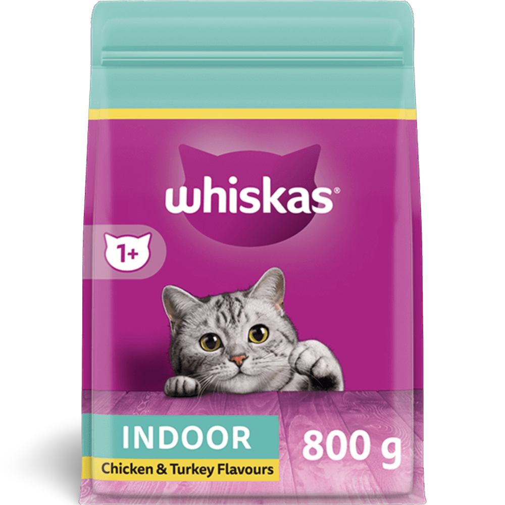 whiskas indoor dry cat food