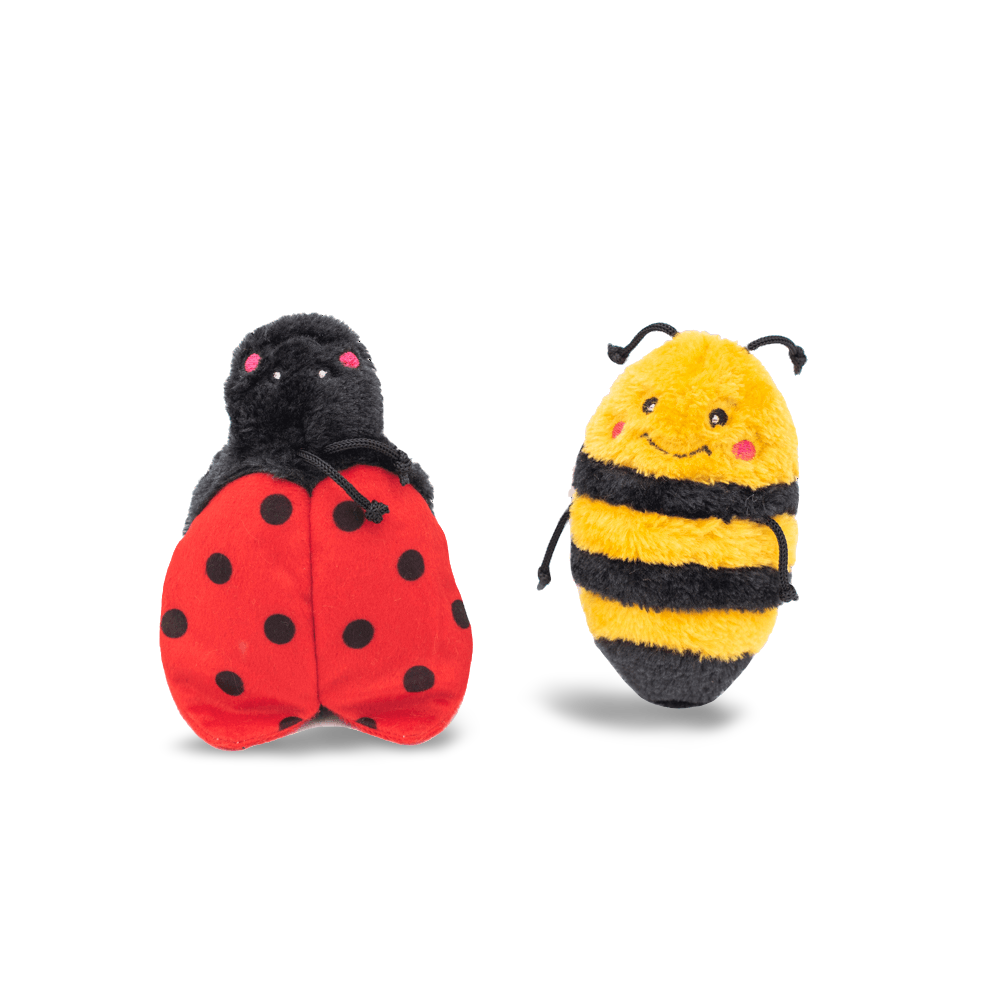 squeaky bee dog toy