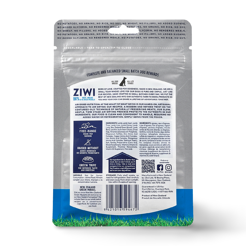 Buy Ziwi Peak Good Dog Treat Lamb Online Low Prices, Free Shipping