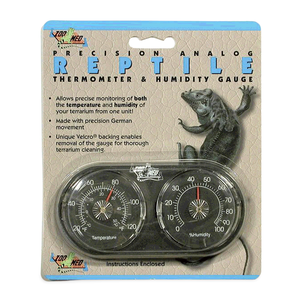 Buy Zoo Med Dual Thermometer Humidity Gauge Online Better Prices At