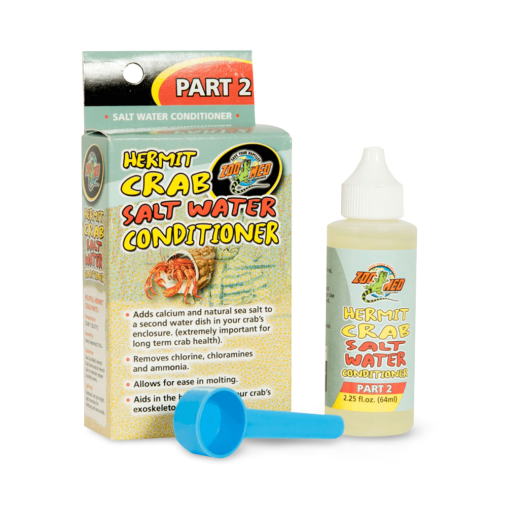 Buy Zoo Med Hermit Crab Salt Water Conditioner Online Better Prices